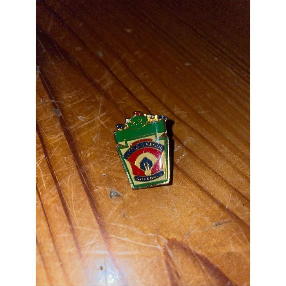 Little League Softball Vintage 1990’s Enamel Lapel Pin
